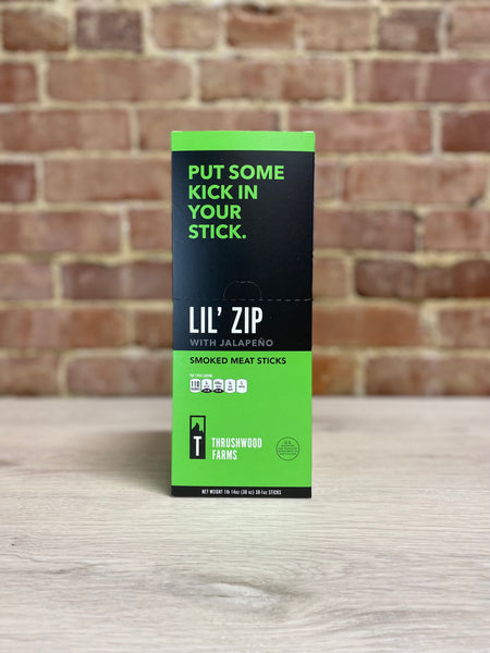 Thrushwood Farms Lil' Zip with Jalapeno Snack Stick