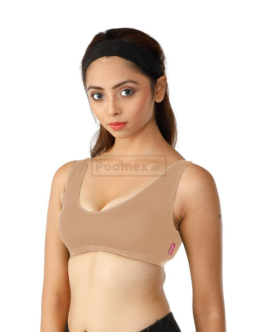 Poomex Trendy Bra/Poomex Branded Bra for Girls & Women's - Pack of 3  (Random Colors)