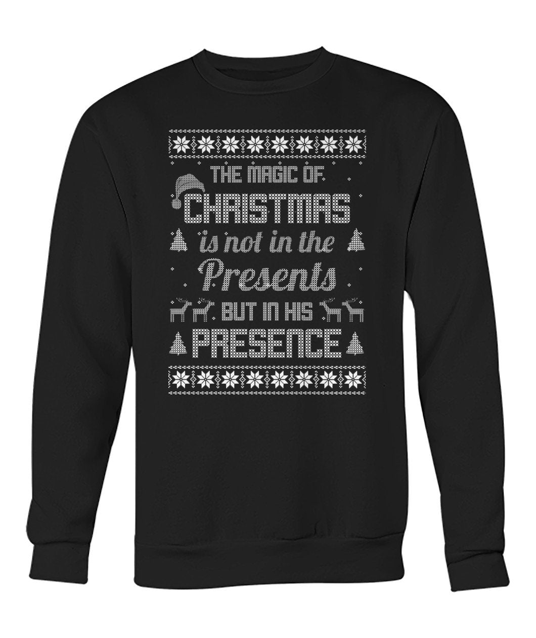 Buy The Magic Of Christmas Crew Neck T Shirt