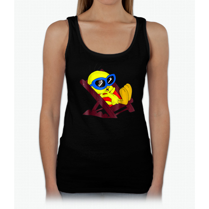 High Quality Funny Tweety-bird Cartoon T Shirt Gift Tank Top