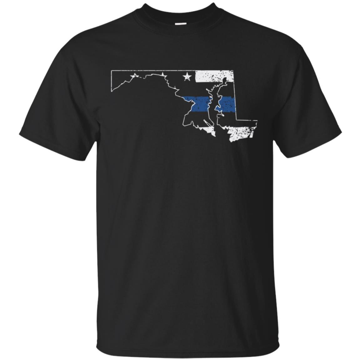 Find Maryland Police Shirt, Thin Blue Line T Shirts