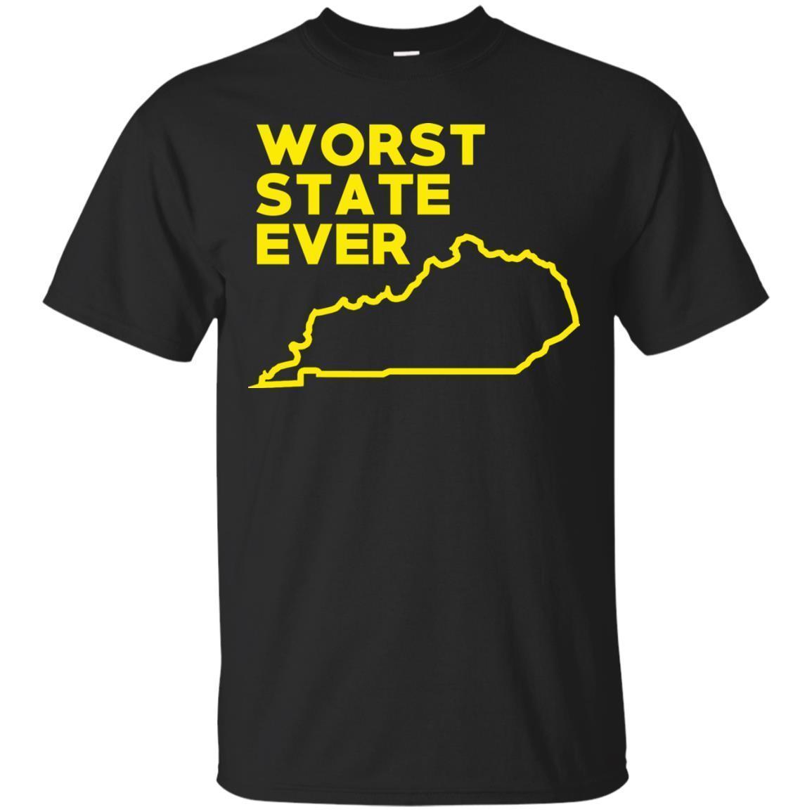 Buy Shirt Kentucky Worst State Ever T-shirt