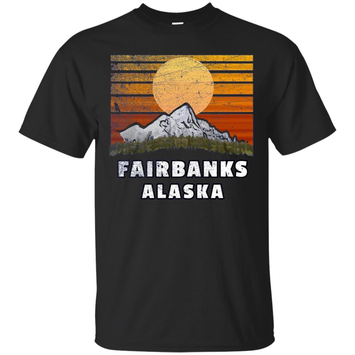 Check Out This Awesome Fairbanks Alaska Shirt With Mountain Scenery