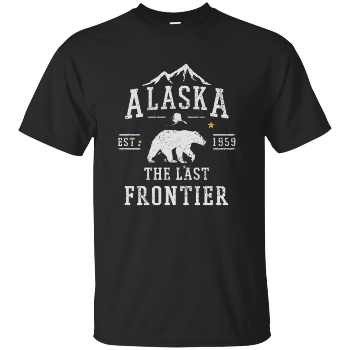 Buy Alaska The Last Frontier Alaskan Home Gift T Shirt