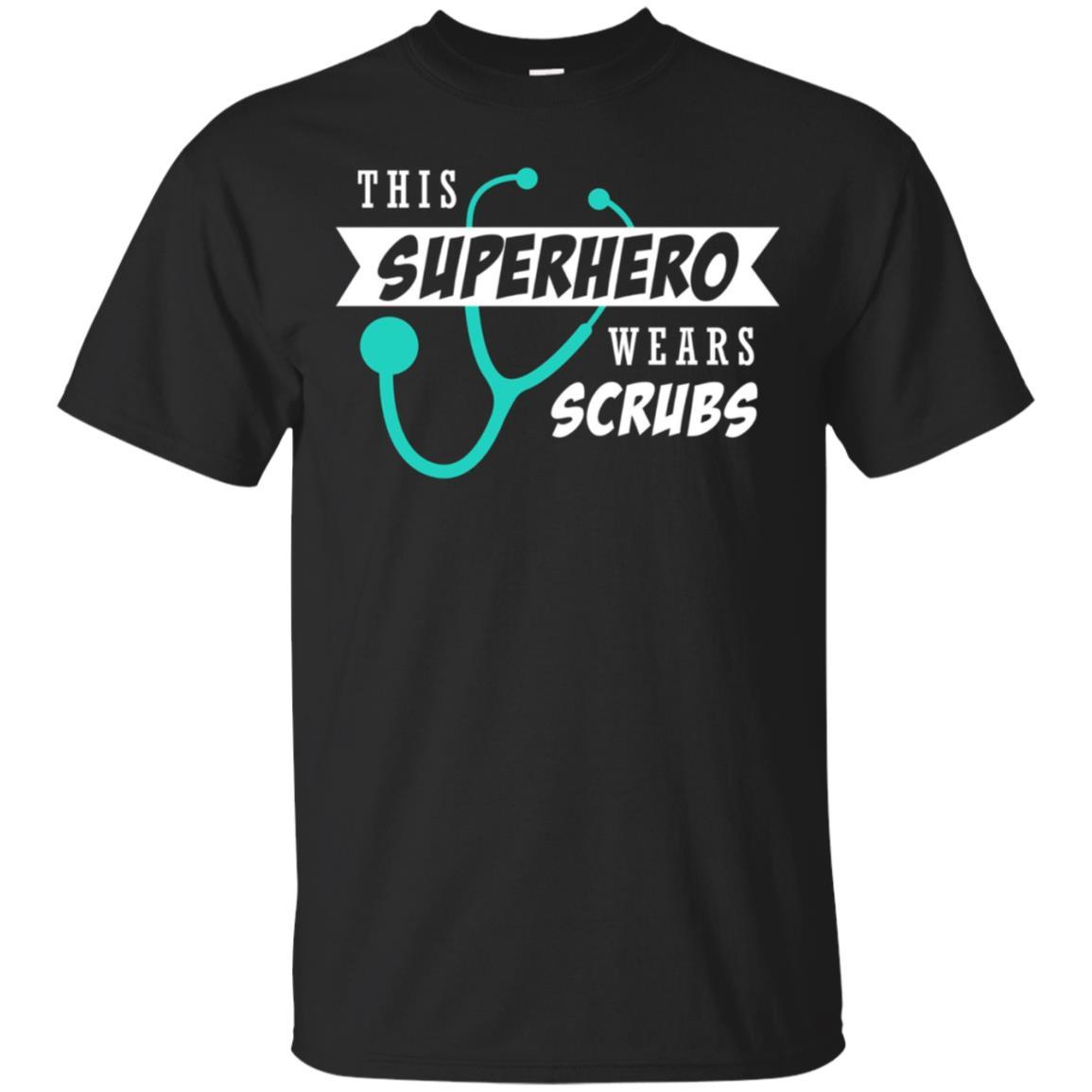 Discover Cool This Superhero Wears Scrubs Shirt Doctor Nurses Week Gift