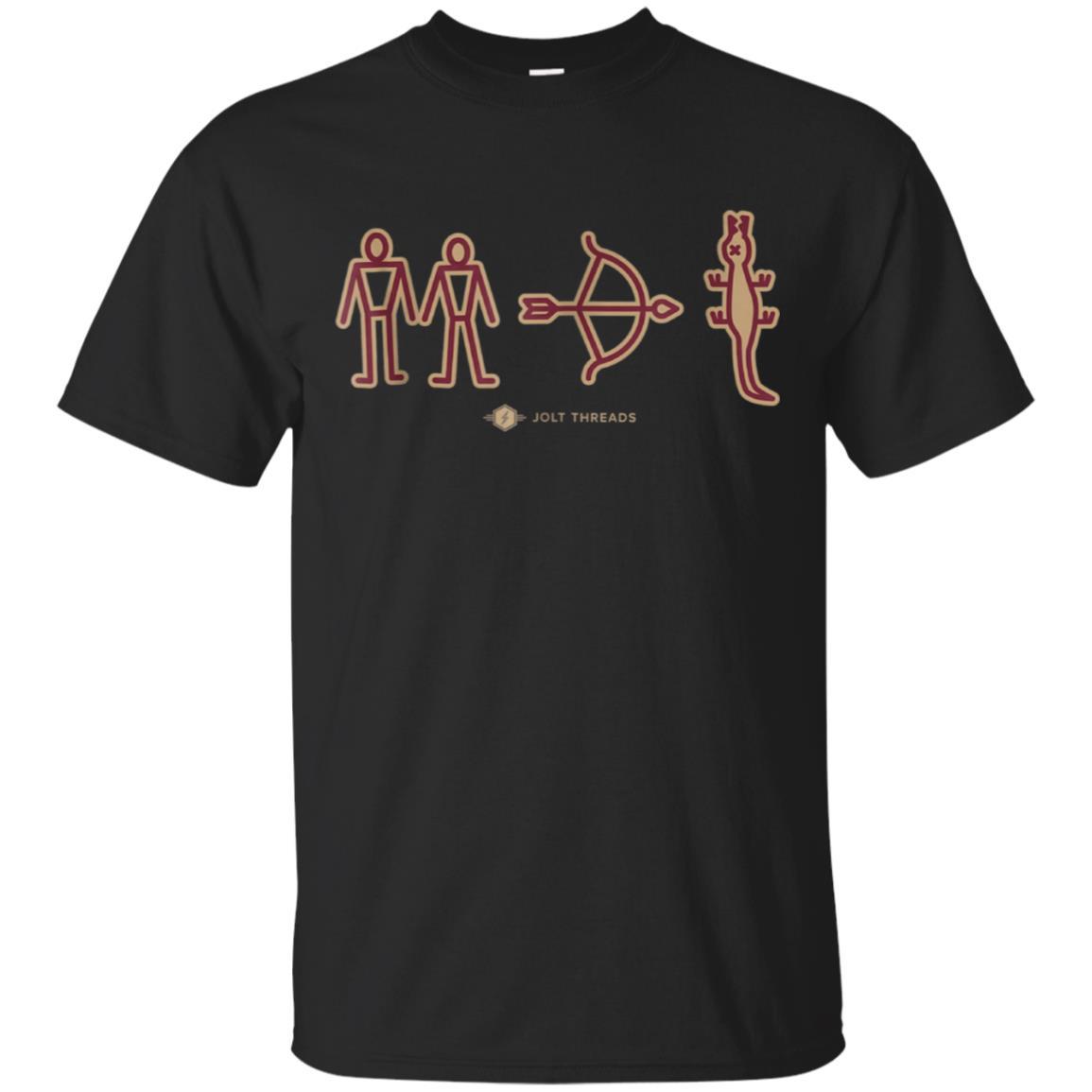 Get Here Football Fans - We Hunt Gators - Native American Symbols Shirts