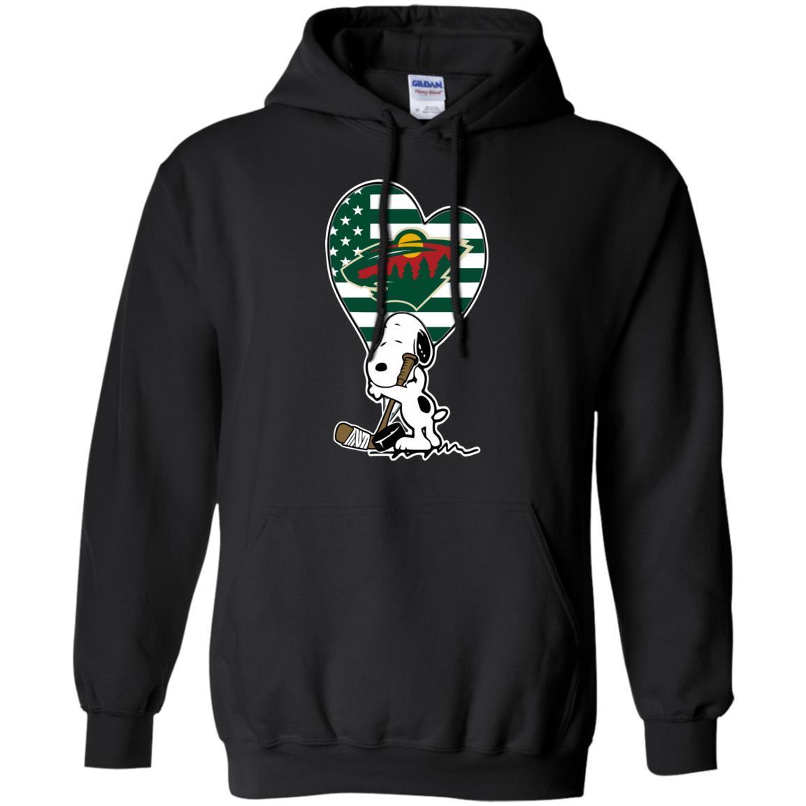 Order Shirt Minnesota Wild Snoopy Hockey Sports 