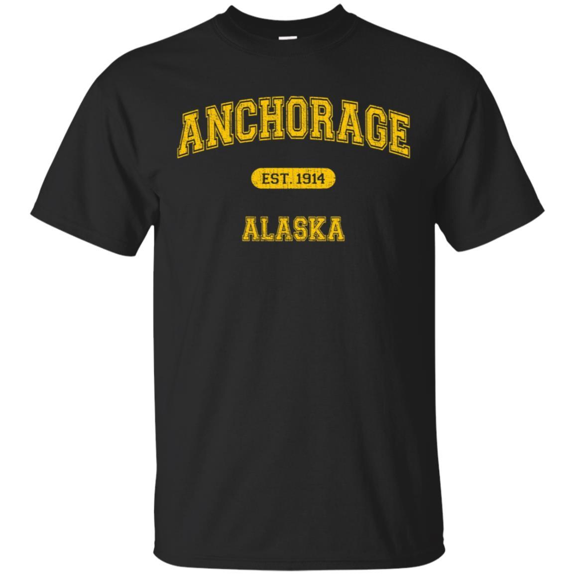 Shop Retro Anchorage, Alaska 1914 T-shirt