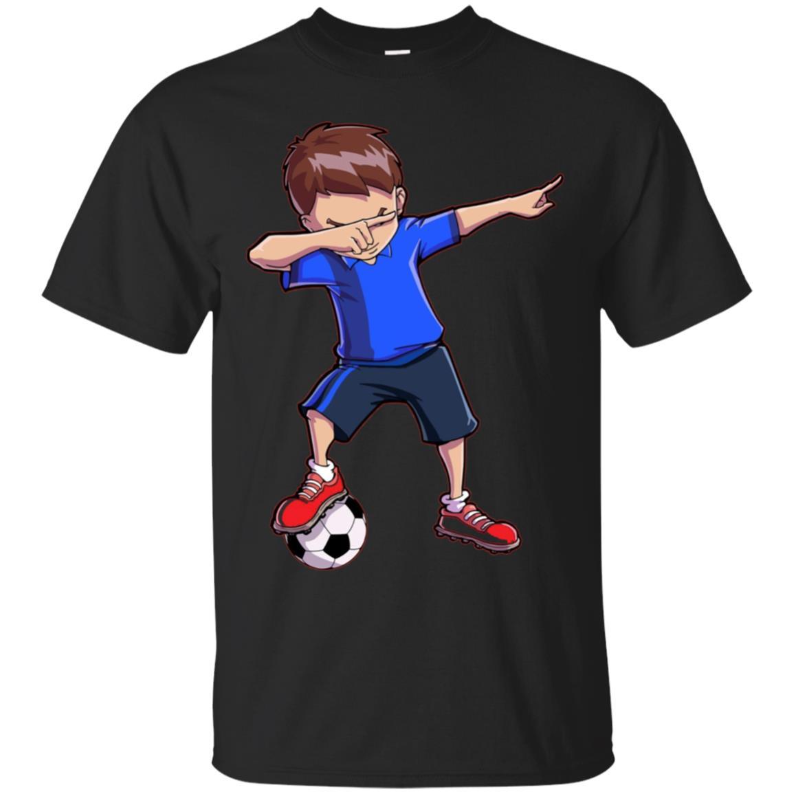 Shop Dabbing Soccer T Shirt For Dab Funny Football