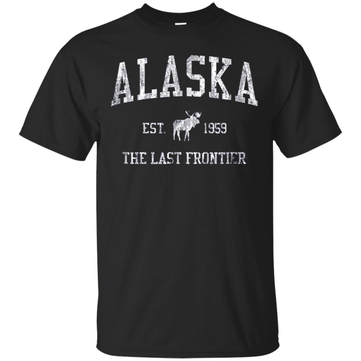 Shop From 1000 Unique Alaska T-shirt Vintage Sports Design Alaskan Moose Tee