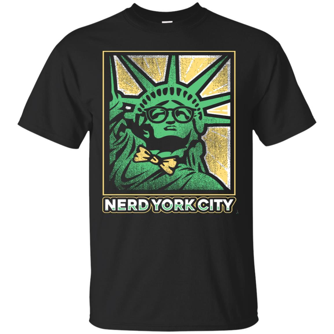  Nerd York City Nerdy Studious Funny Geek Techie Geeky Gift Shirts