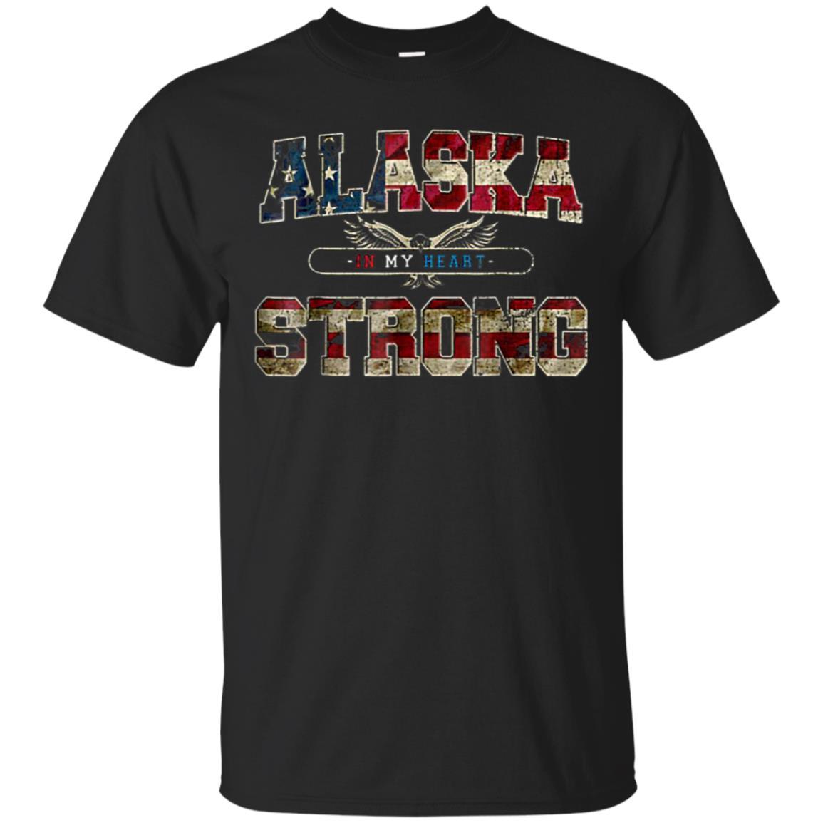 High Quality Alaska In My Heart Strong Shirt