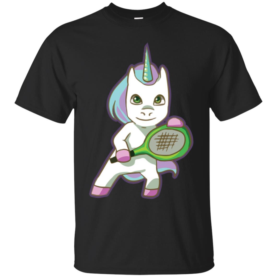 Shop From 1000 Unique Rainbow Unicorn Game Set And Match Tennis T Shirt