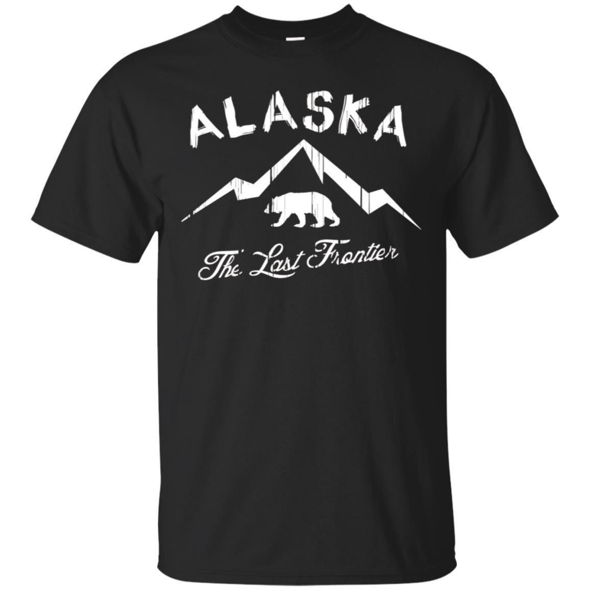 Order Alaska State T-shirt The Last Frontier Alaska Home Shirt