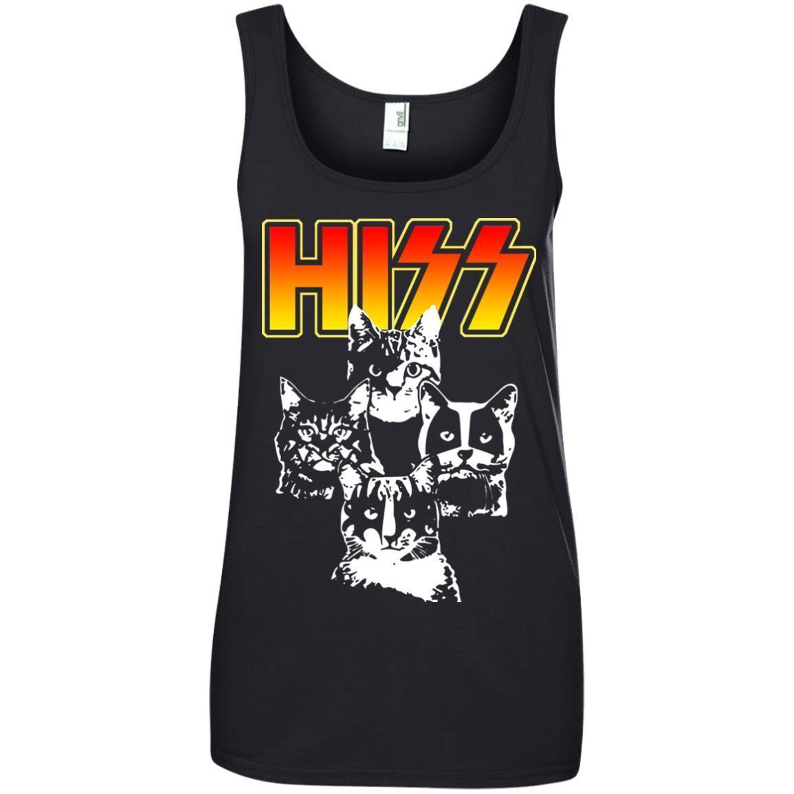  Shirt Hiss Kiss Cats Kittens Rocks T Shirt