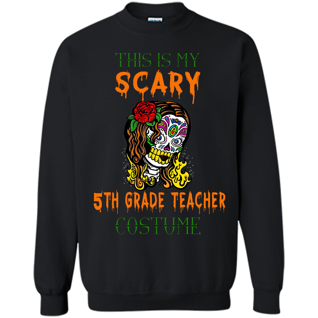 High Quality This Is My Scary 5th Grade Tea Costume Halloween Shirts