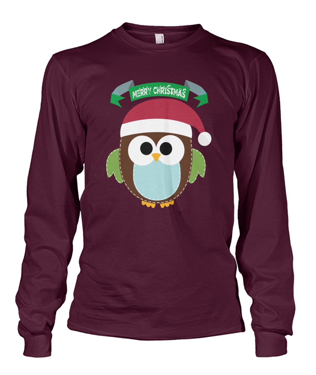 Order Owl Merry Christmas Unisex T Shirt