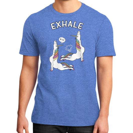 Check Out This Awesome Exhale Yoga Unicon District T-shirt (on Man)
