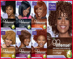Dark And Lovely Go Intense Ultra Vibrant Color On Dark Hair By Soft Sheen Carson