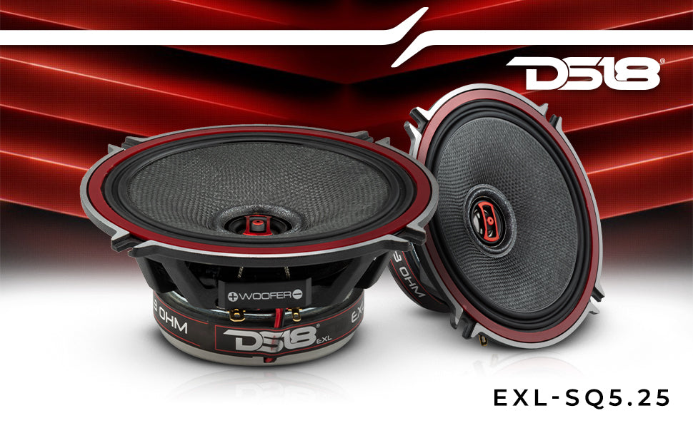 car audio 5.25 inches 2 way coaxial speaker 340 watts