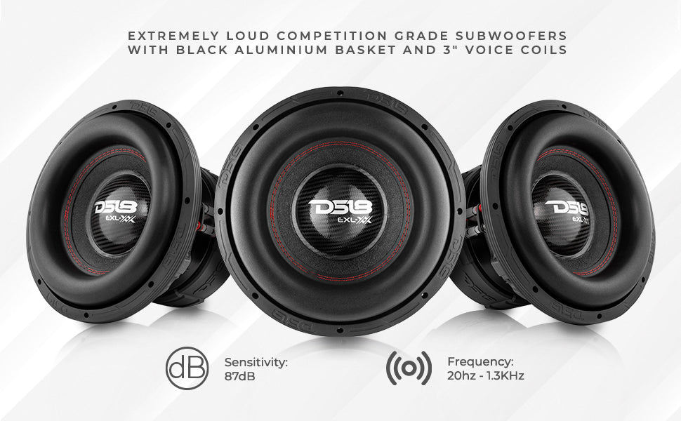 high excursion car subwoofer