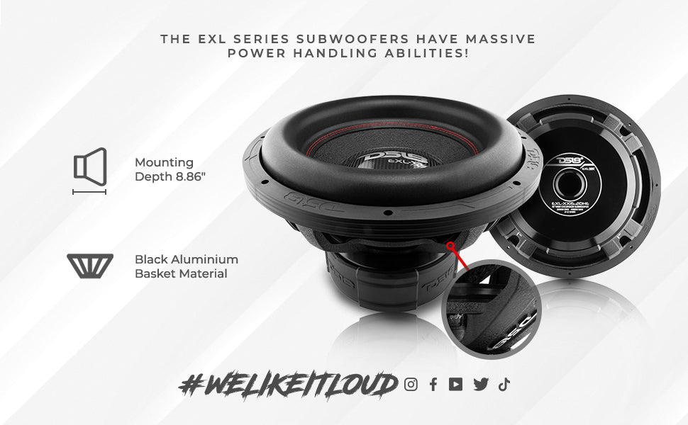 high excursion car subwoofer