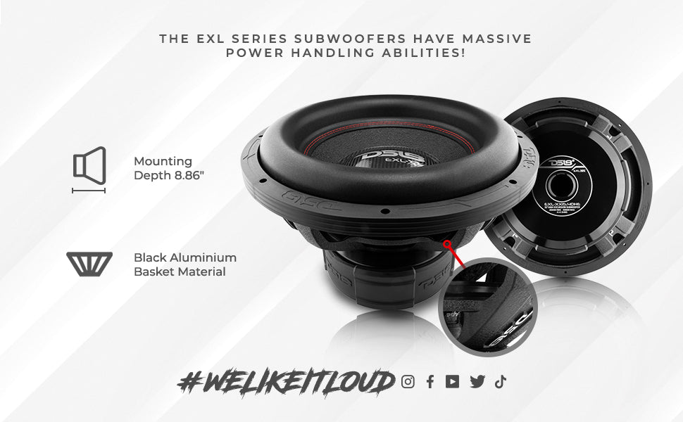 high excursion car subwoofer