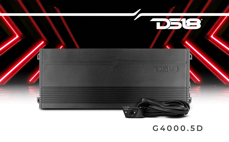 GEN-X 5-Channel Class D Amplifier 130 x 4 @ 4-Ohm + 900 x 1 @ 1-Ohm Wa –  ASA Powersports