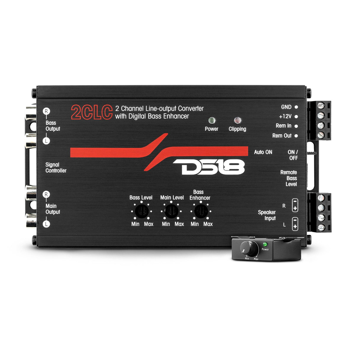 DS18 V2HL.V2 Hi/Lo Converter 2-Channel with Speaker Emulator