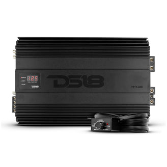 DS18 ELITE ZXI.2XL Full-Range 2-Channel Class D Amplifier 200 Watts RM –  Droppin HZ Car Audio