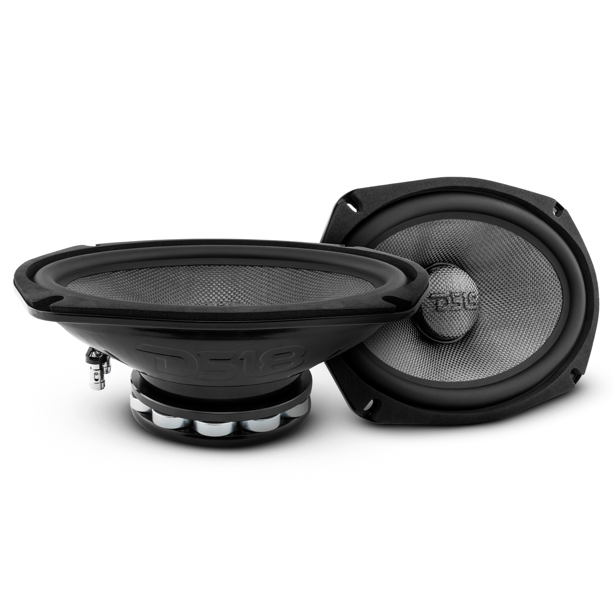 DS18 PRO-CF8.4NR 8 Mid-Bass Loudspeaker With Water Resistant Carbon Fiber  Cone And Neodymium Rings Magnet 300W RMS - 4 Ohms - Singh Electronics