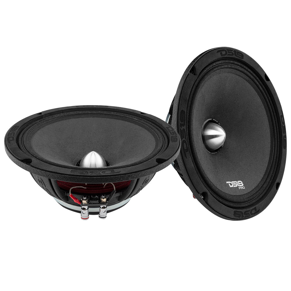 1 MIDRANGE DS 18 Pro-X8.4M Haut-Parleur 20 cm 200 mm 8 de diamètre, 275  Watts rms et 550 Watts Max, 4 ohm, sensibilité de 98,2 DB, pour Voiture, 1  pièce : : High-Tech