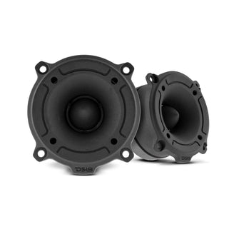 DS18 4 x 6.5 de rango medio + 4 x Super Bullet Tweeter Combo de audio para  coche - PRO-GM6B 140W RMS 8-Ohm rangos medios y tweeters PRO-TW120 200W RMS