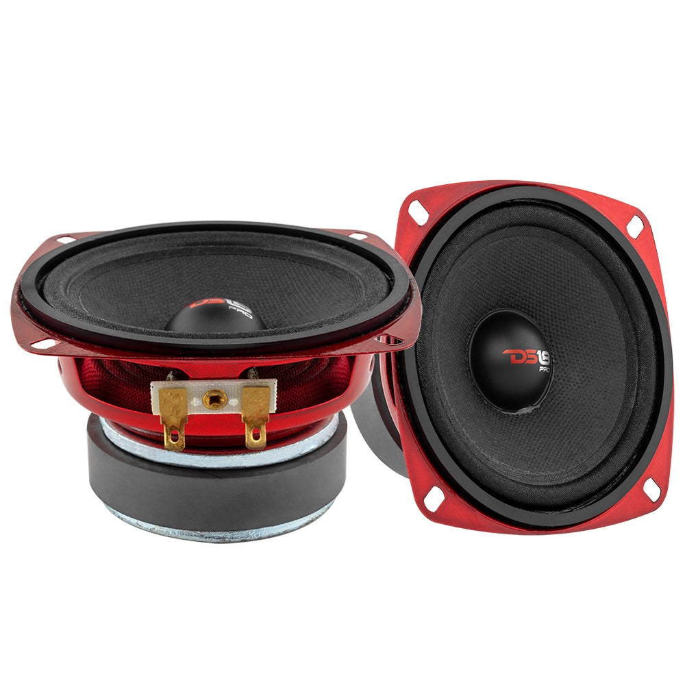 DS18 PRO-1.5KP12.4 12 Midbass Car Speaker 2000W Rms 4-Ohm Pro Mid  Loudspeaker