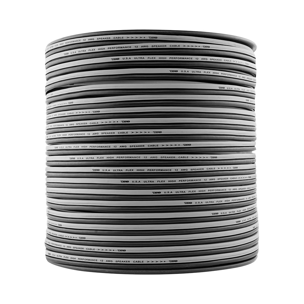 DS18 SW-12GA-100RB 12-GA Ultra Flex CCA Speaker Wire 100 Ft