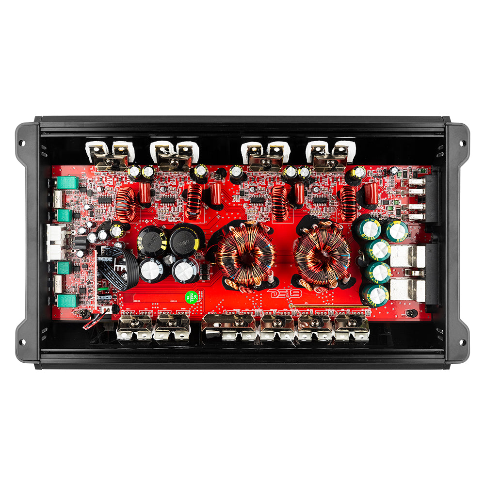 GEN-X Full-Range Class D 4-Channel Amplifier 4 x 300 Watts Rms @ 4-ohm