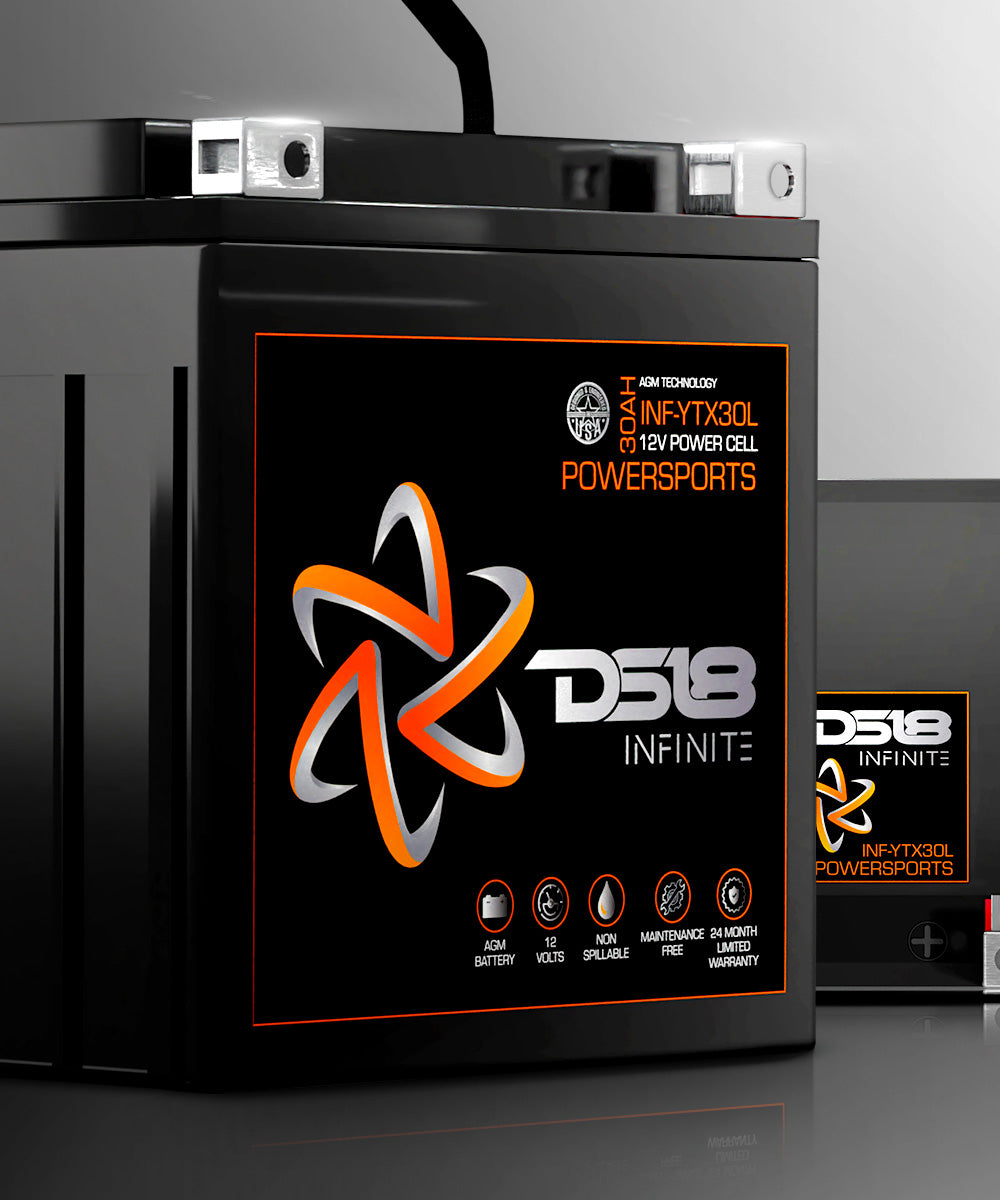 DS18 INF-YTX9-BS INFINITE 9 AH 350 Watts AGM Power Cell 12