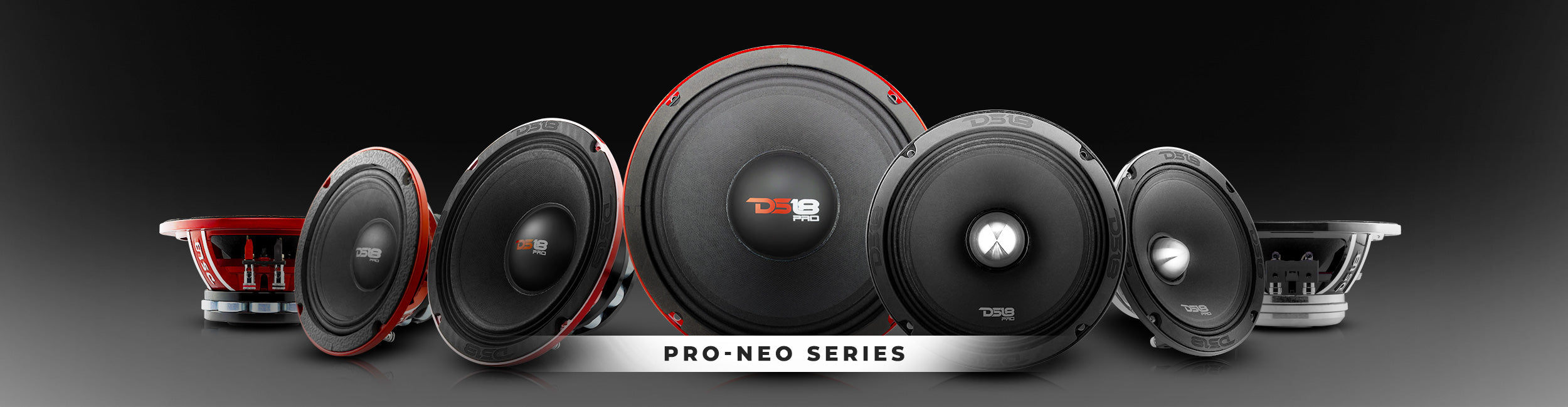 DS18 PRO-FR5NEO 5.25" NEODYMIUM FULL-RANGE LOUDSPEAKER WITH BULLET 400 WATTS 4-OHM WITH GRILL