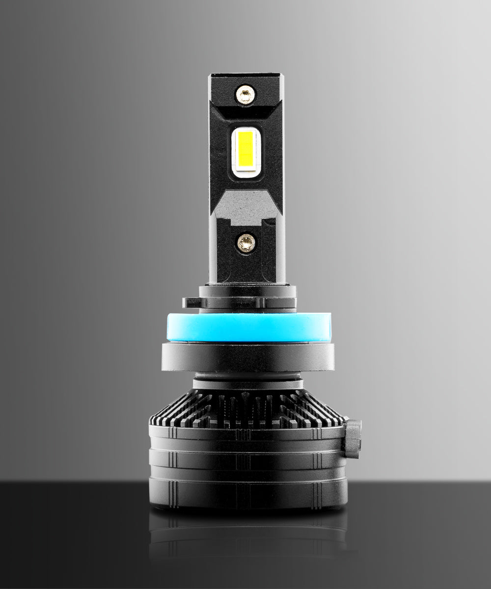 Paire d'ampoule LED H11 6500K 32W 6000LM - Moto Vision