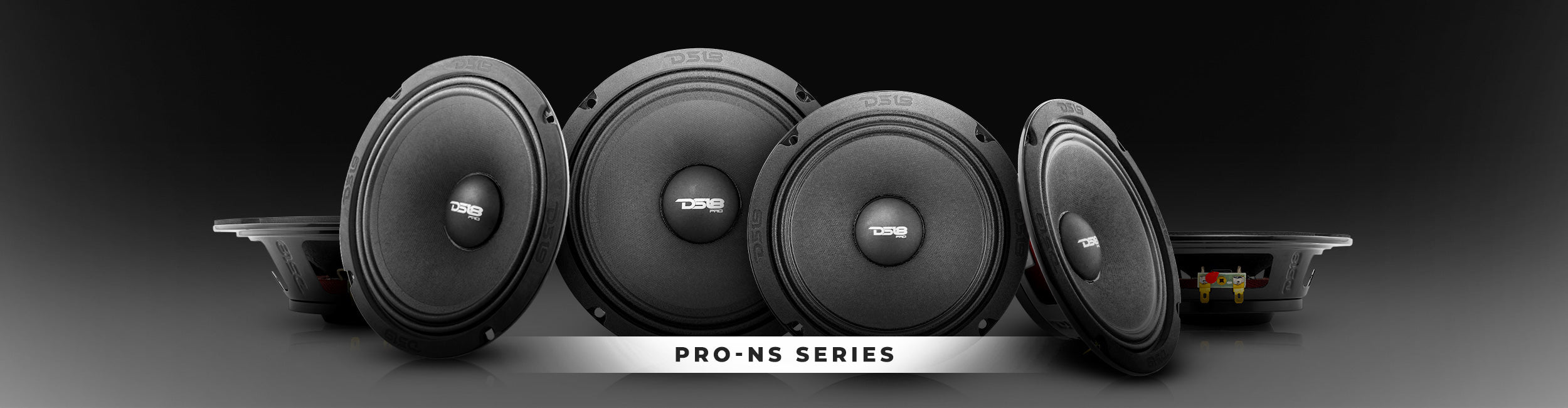 DS18 PRO-NS6 6.5" SHALLOW NEODYMIUM MID-RANGE LOUDSPEAKER 300 WATTS 8-OHM