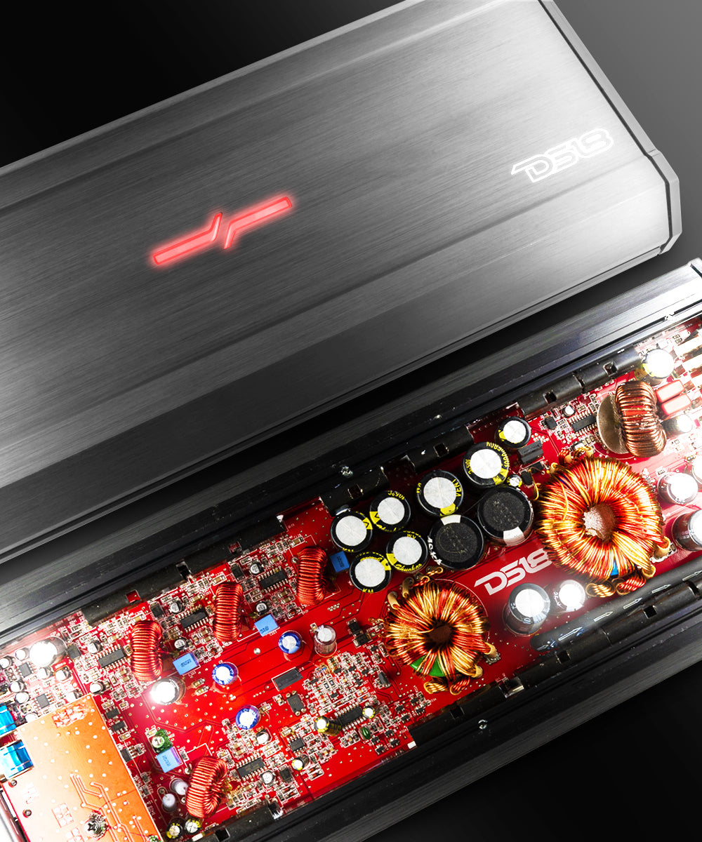 DS18 ELITE ZXI.5 Full-Range 5-Channel Class D Audio power amplifier 125  Watts x 4 @ 4-Ohm + 1000 Watts x 1 @ 1-Ohm RMS