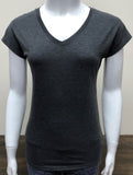 Women Anvil® Tri-Blend Short Sleeve V-Neck T-Shirt - Oeko-Tex® Standard 100 Certified