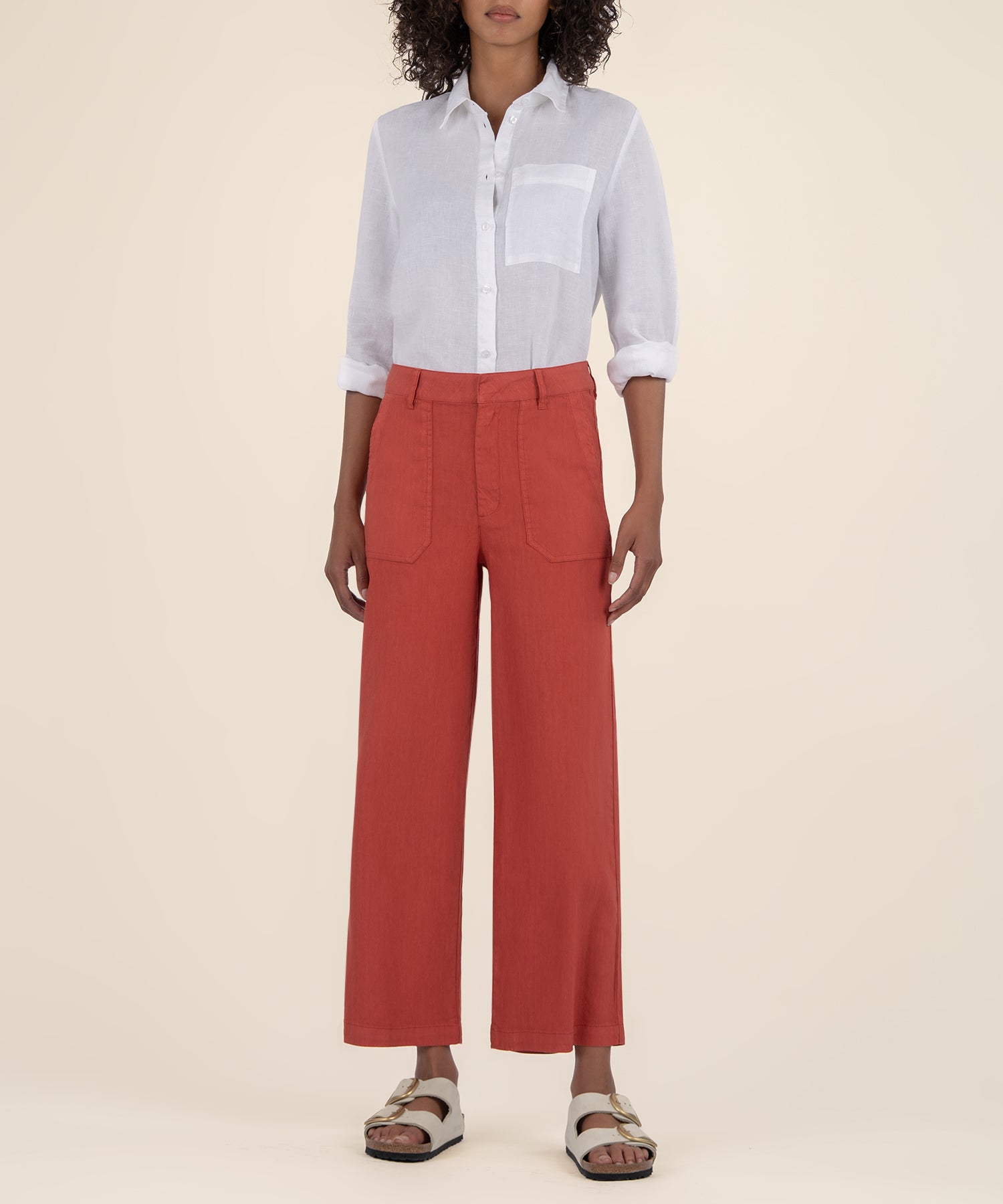 Topaz Linen Wide Leg