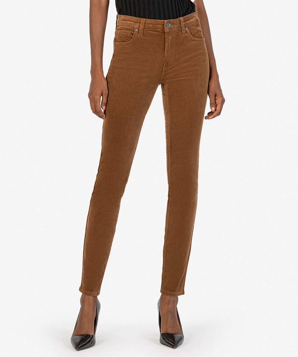 Image of Mia Corduroy Slim Fit Skinny (Cognac)