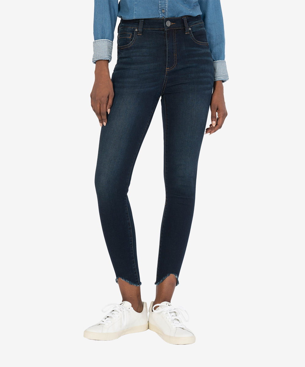 Image of Connie High Rise Slim Fit Ankle Skinny (Alter Wash)