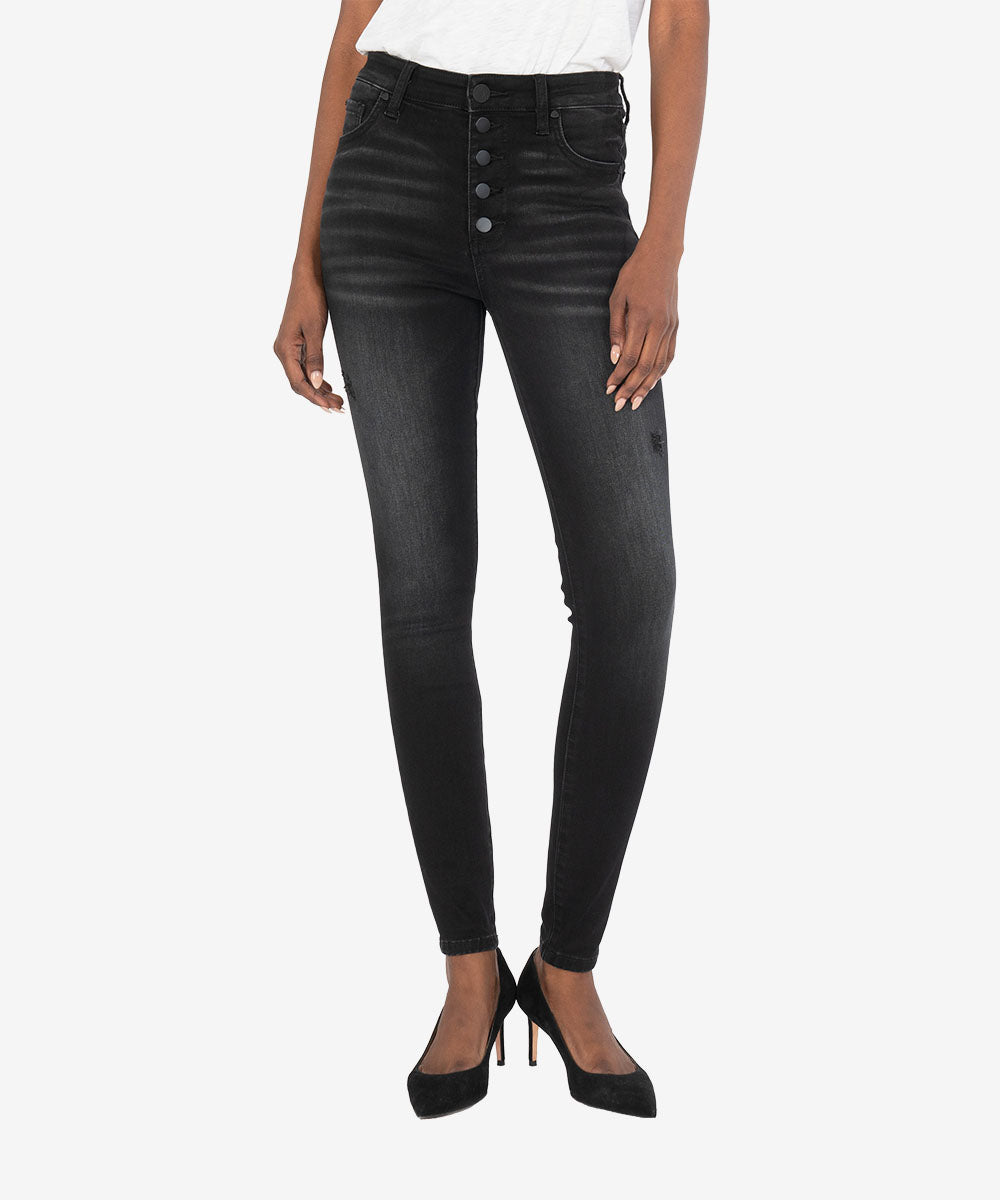 Image of Mia High Rise Slim Fit Skinny (Enthused Wash)