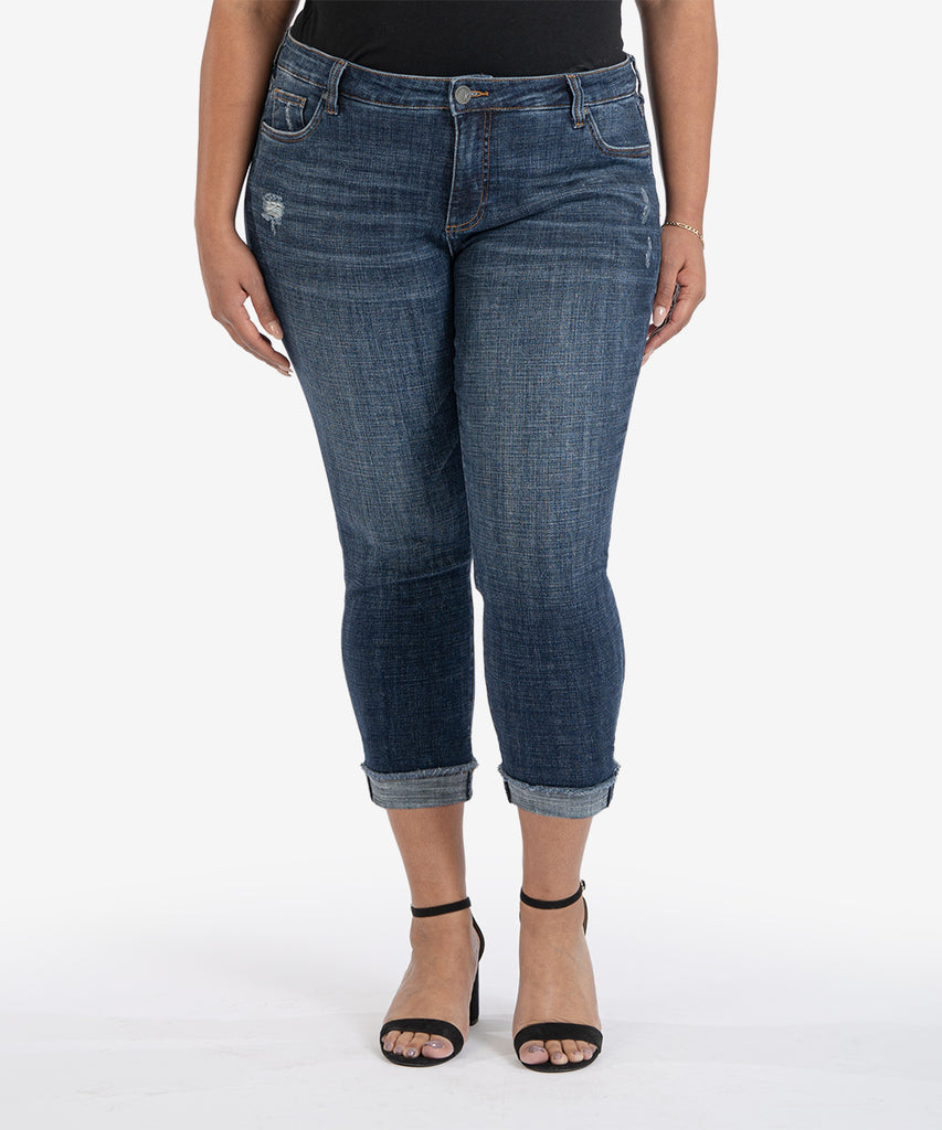 Amy Crop Straight Leg, Plus (Prestigious Wash)-Kut from the Kloth