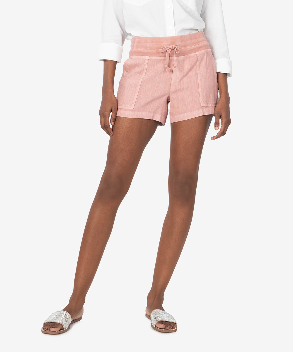 Image of Ilina Drawcord Short (Dusty Rose)