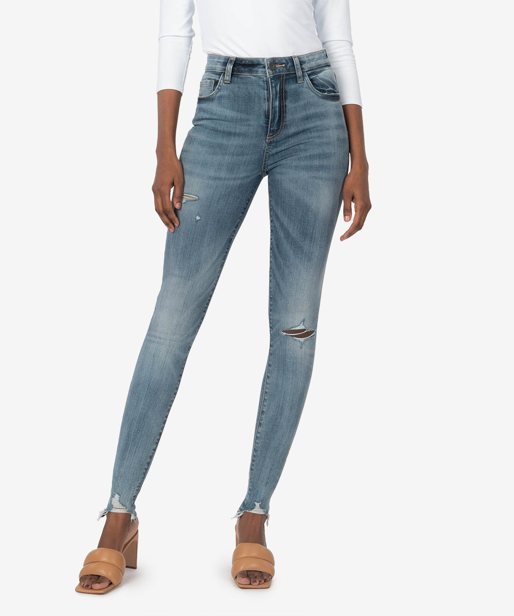 Image of Connie High Rise Slim Fit Ankle Skinny (Incorporate Wash)