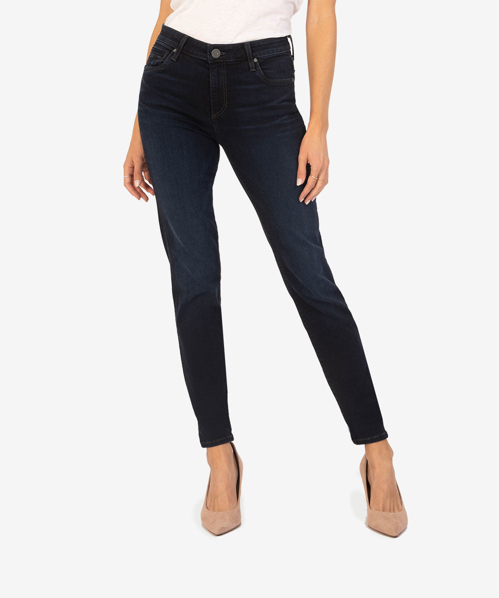 Diana Mid Rise Relaxed Fit Skinny, Long Inseam (Consume Wash) - 4 ...
